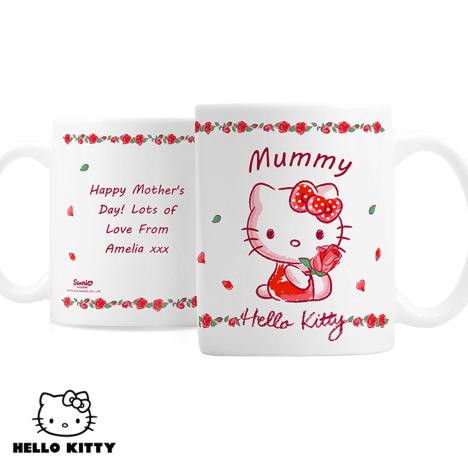 Personalised Hello Kitty Cherry Bloom Mug £10.99